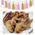 ゆけり３兄弟's cooksnap of when they made 魚焼きグリルで簡単～✿手羽先の塩焼き✿.