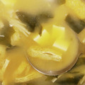 ブランシュkuu's cooksnap of when they made 豆腐と揚げとわかめのお味噌汁.