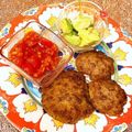 なつき☆ミ's cooksnap of when they made ☆トマトサルサアボカドハンバーグ.