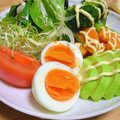 Morinoaya's cooksnap of when they made 節約！天使の鍋でゆで卵♫--覚書--.