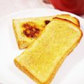 ふうはっちゃん's cooksnap of when they made ごまバタートースト.