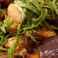 れそそ's cooksnap of when they made ナスときのこと鶏肉の胡麻味噌炒め＆スープ.