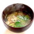 かっちゃん杉's cooksnap of when they made 豆腐と椎茸のお吸い物＊柚子と三つ葉で.