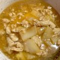 もう２２才's cooksnap of when they made 鶏挽肉のあんかけ丼.