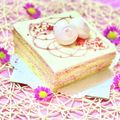 moko♪キッチン♪'s cooksnap of when they made オペラ風♪ベリーとホワイトチョコのケーキ.