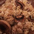 dxbphkoc's cooksnap of when they made ガリバタ味★マッシュルームの炊き込みご飯.