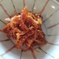 165クック's cooksnap of when they made 韓国おつまみ★さきいかのコチュジャン和え.