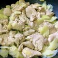 milsalud's cooksnap of when they made 簡単♪鶏むね肉とセロリのレモン炒め.