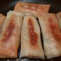 Ｍぱん's cooksnap of when they made 大葉春巻き！キャベツともやしで♪.