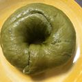 グリーンあっぷる's cooksnap of when they made 和菓子みたい♪抹茶小豆ベーグル.