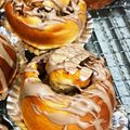 とこtoko's cooksnap of when they made キャラメルバナナと胡桃のパン❁.