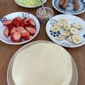 ☆りっちぃ☆'s cooksnap of when they made *＊レンジで簡単☆クレープ生地＊*.