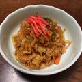 リンダA's cooksnap of when they made 切り干し大根のソース炒め.