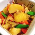 かとぱ's cooksnap of when they made めんつゆで味が決まる！簡単肉じゃが.