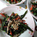ひっこ's cooksnap of when they made ちょこっと副菜 春菊の胡麻和え.