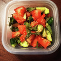 トリノオリンピック☆'s cooksnap of when they made トマトときゅうりの中華サラダ.