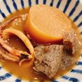 KAKA321's cooksnap of when they made 定番で簡単！イカと大根とこんにゃくの煮物.