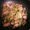 ♬あじさいのレシピ♬'s cooksnap of when they made 【下味冷凍】イカとキャベツのバター炒め.