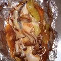 鶏皮坊主's cooksnap of when they made 濃厚チーズ♡鮭ホイル焼きちゃんちゃん焼き.