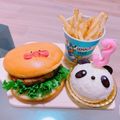 Rina☻'s cooksnap of when they made アンパンマンバーガー♪キャラパン.