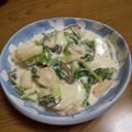 クックKWMHQ5☆'s cooksnap of when they made カブとベーコンのクリーム煮☆.