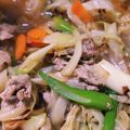 b_uffalo66's cooksnap of when they made ■豚キャベツの旨味噌うどん.