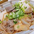 madomelody's cooksnap of when they made 定番美味しく～ ♡豚こまで肉豆腐♡.
