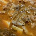 sakuraiayu's cooksnap of when they made 韓国の家庭で食べる　キムチチゲ.
