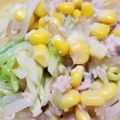 まめち☆'s cooksnap of when they made 簡単！節約♡ キャベツともやしのサラダ.