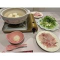 ましゅ16's cooksnap of when they made 水菜と油揚げのハリハリ鍋.