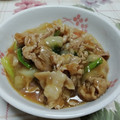 レオミウ's cooksnap of when they made 豚肉とかぶのとろ旨炒め.