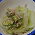 ぶ〜ちゃん。's cooksnap of when they made 即席10分♪白菜とシーチキンの炊いたん.