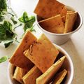 ハント☆'s cooksnap of when they made 糖質オフ！ふすまクッキー&クラッカー.