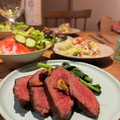 isonecoaya's cooksnap of when they made 簡単！厚切りランプステーキの焼き方.