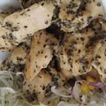 witchA's cooksnap of when they made 鶏むね肉で柔らか～いバジルチキン.