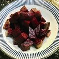 pali's cooksnap of when they made ビーツの洋風きんぴら.