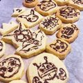 aircra151's cooksnap of when they made チョコで可愛い☆キャラクッキー.