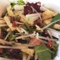 dxbphkoc's cooksnap of when they made ごま油と塩のみ♪シンプル水菜大根サラダ.
