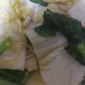AiYuKE's cooksnap of when they made 小松菜と白菜のごま和え♪.