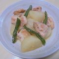 ☆Pisca☆'s cooksnap of when they made 簡単すぎっ！鳥ももと大根の煮物生姜風味.