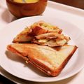 チコリママ's cooksnap of when they made キャベツ千切りのホットサンド.