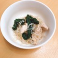 ★ぴよぴよ501★'s cooksnap of when they made 簡単♬小松菜と白滝 鶏むね肉の和風煮❀.