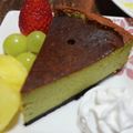 くわのん817's cooksnap of when they made 簡単＆濃厚*抹茶のベイクドチーズケーキ*.