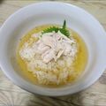 お家ご飯屋さん's cooksnap of when they made 蒸し鶏の冷やし茶漬け.