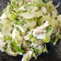 クックSEESE4☆'s cooksnap of when they made ささみセロリの梅サラダ～脂肪燃焼！～.