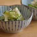 Nakatojias's cooksnap of when they made 菊芋とキュウリの酢の物.