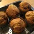 コロねこ's cooksnap of when they made HMで簡単！チョコチャンクバナナマフィン.