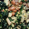 鶏皮坊主's cooksnap of when they made ほうれん草とエリンギのバターソテー.