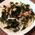 たろべちゃん's cooksnap of when they made ワカメ&マロニーの酢の物.
