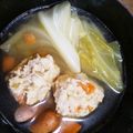 たまえばぁばのまご's cooksnap of when they made 簡単ヘルティー　鶏団子inキャベツスープ.